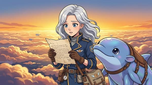 Anime-style keyframe from TaleScene's AI image to video generator