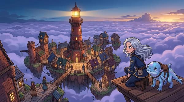 Anime-style keyframe from TaleScene's AI image to video generator