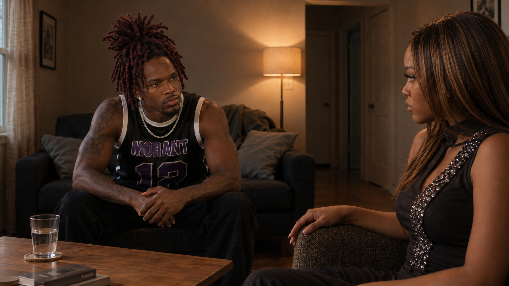 Isis stops Malachi's answer and commits to revealing what she knows. He accepts, waiting for her disclosure.
